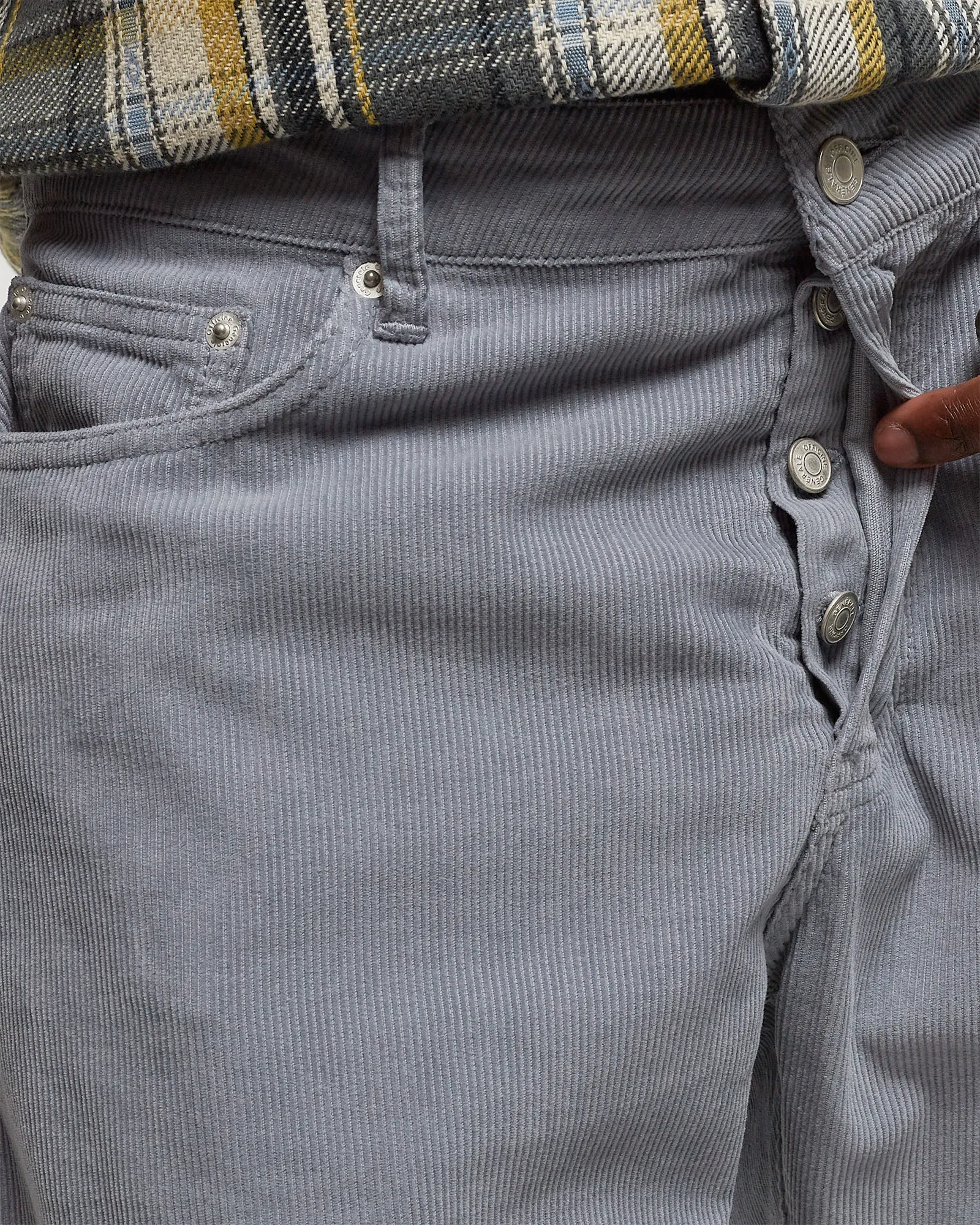 Officine Générale JAMES PGMT DYE BABY CORDUROY 5PKT