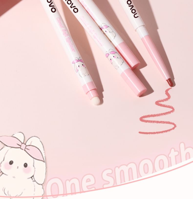 NOVO - Dual-Ended Cloud Soft Lipliner - 4 kleuren