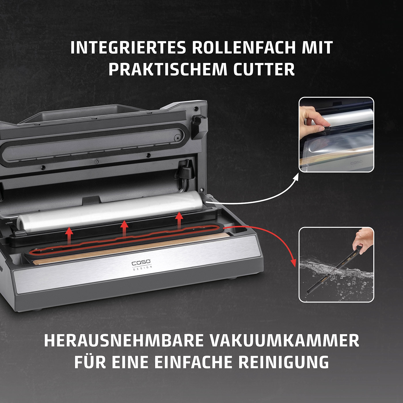 VRH 690 advanced + 2x Profi-Folienrollen 30x600 cm