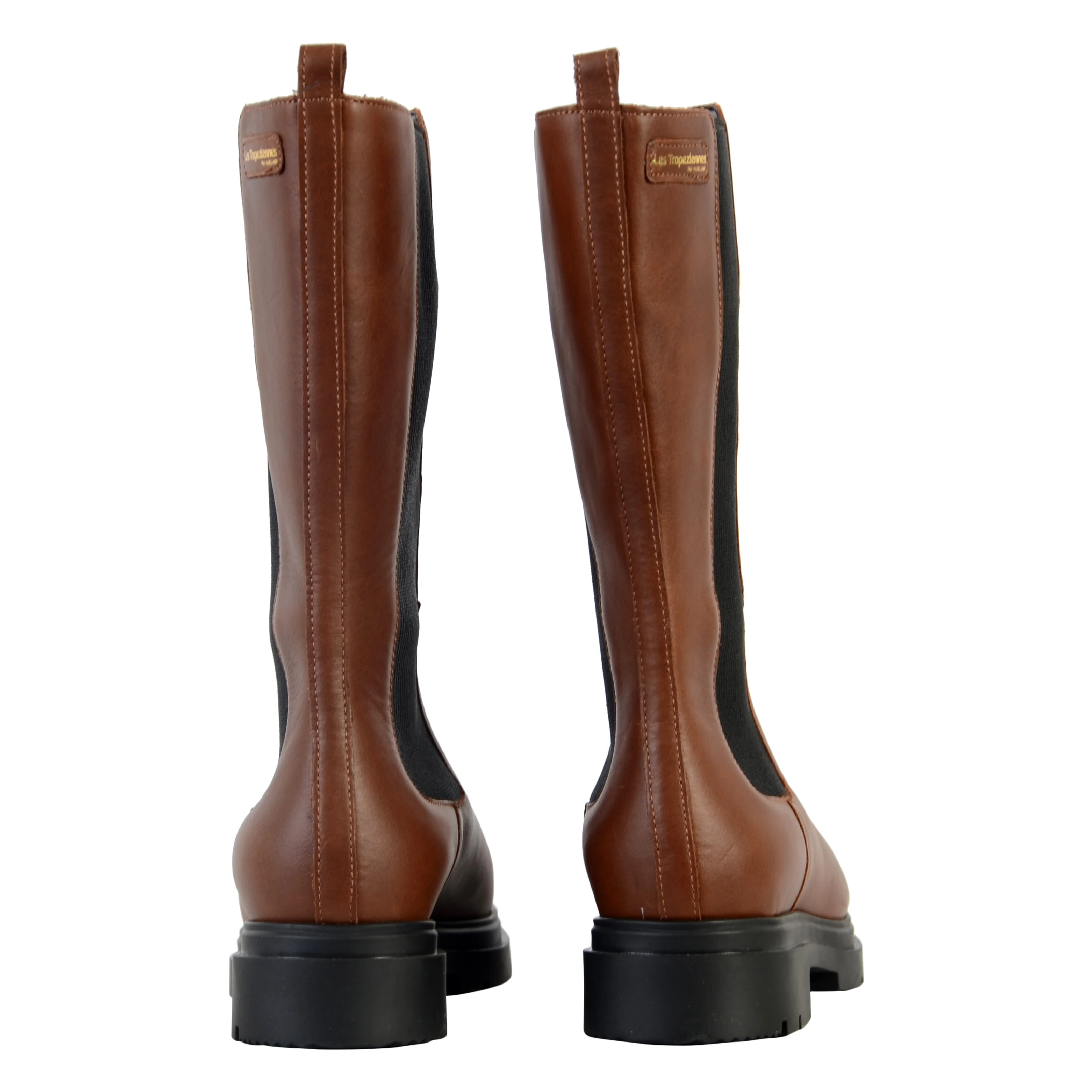 Bottine cuirsaddie | Marron