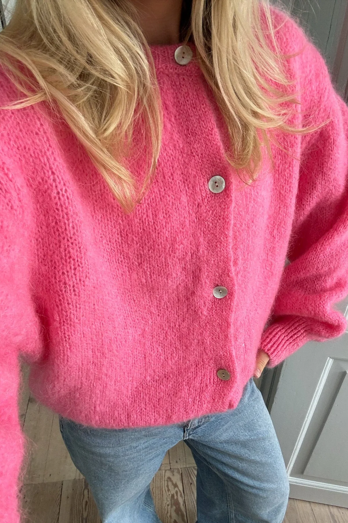BYIC Idaic Cardigan pink pink