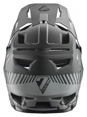 Casque Intégral Seven Project 23 Fibre Verre Noir / Gris