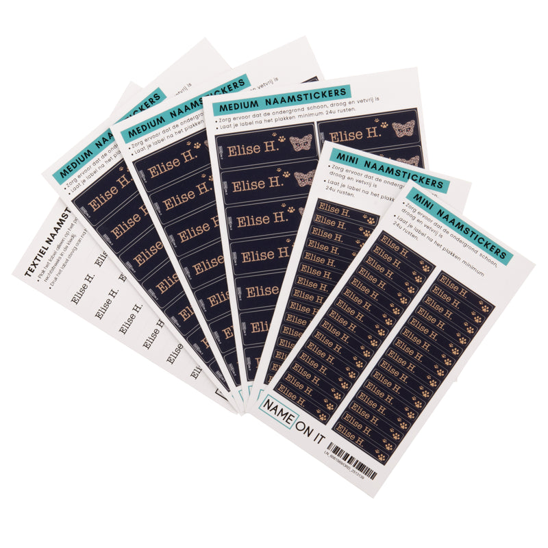 Gepersonaliseerde Labels - Love Cats