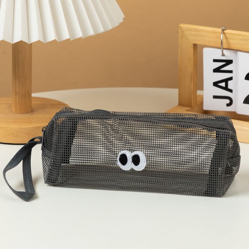 Parundele - Cartoon Eye Mesh Etui