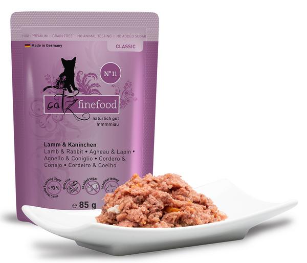 Catz finefood, Nassfutter für Katzen, 16 x 85