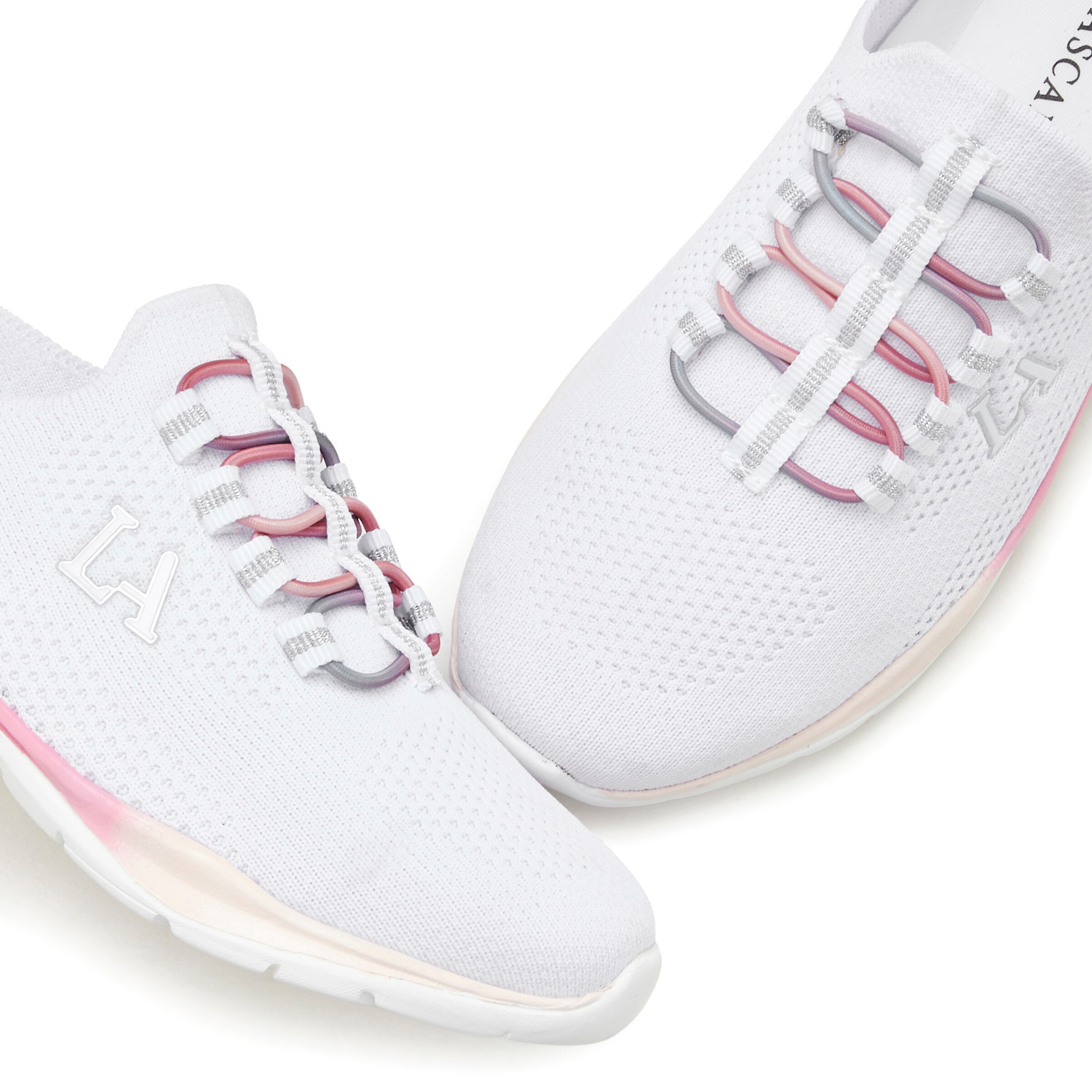 LASCANA ACTIVE Slip-On Sneaker in weiß/multi