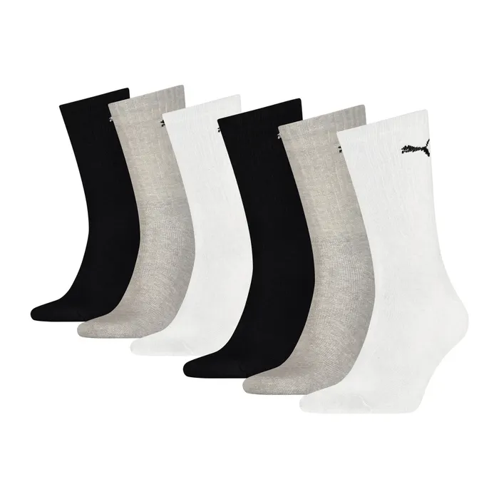 Puma Sport Crew Sokken Senior (6-Pack)