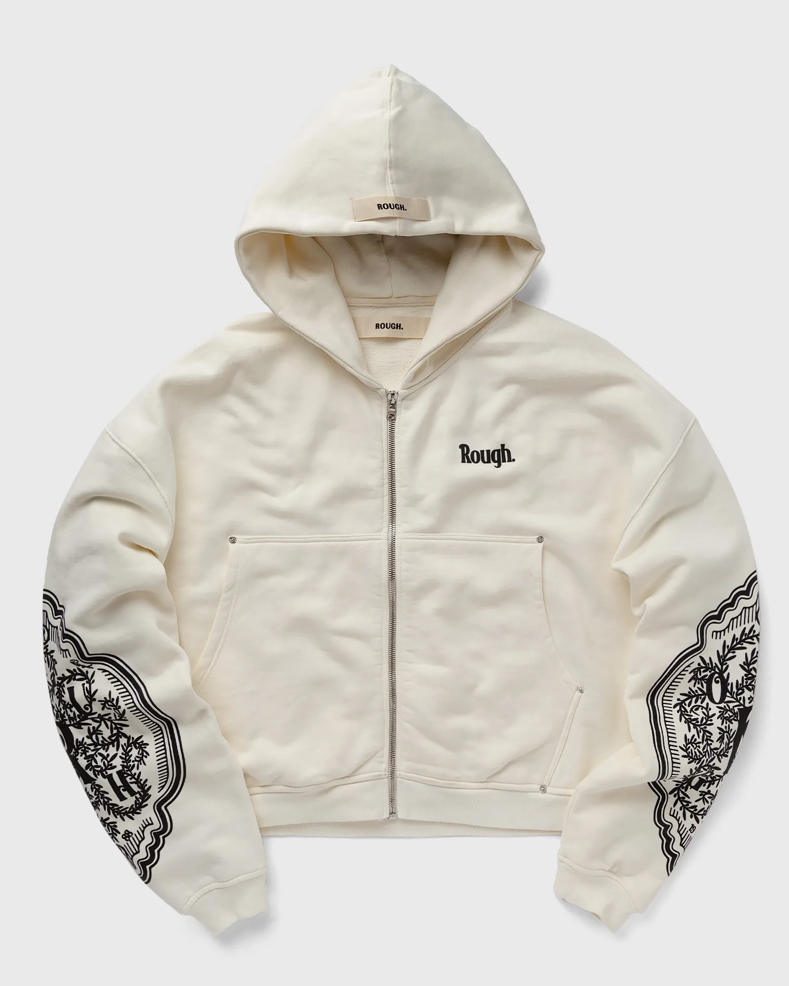 Rough. MONO ZIP-HOODIE