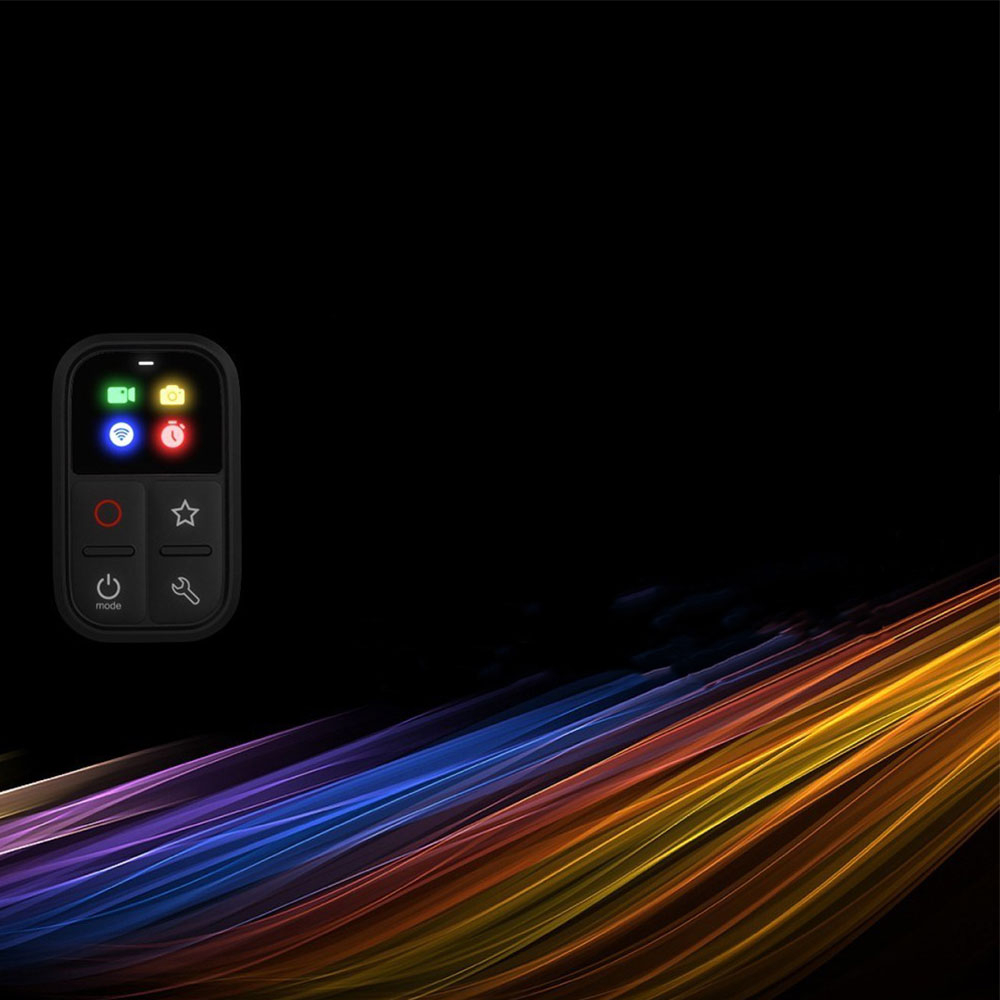 Smart Wireless Fernauslöser Remote Control mit LED Display für GoPro Hero 10/9/8/Max - Schwarz