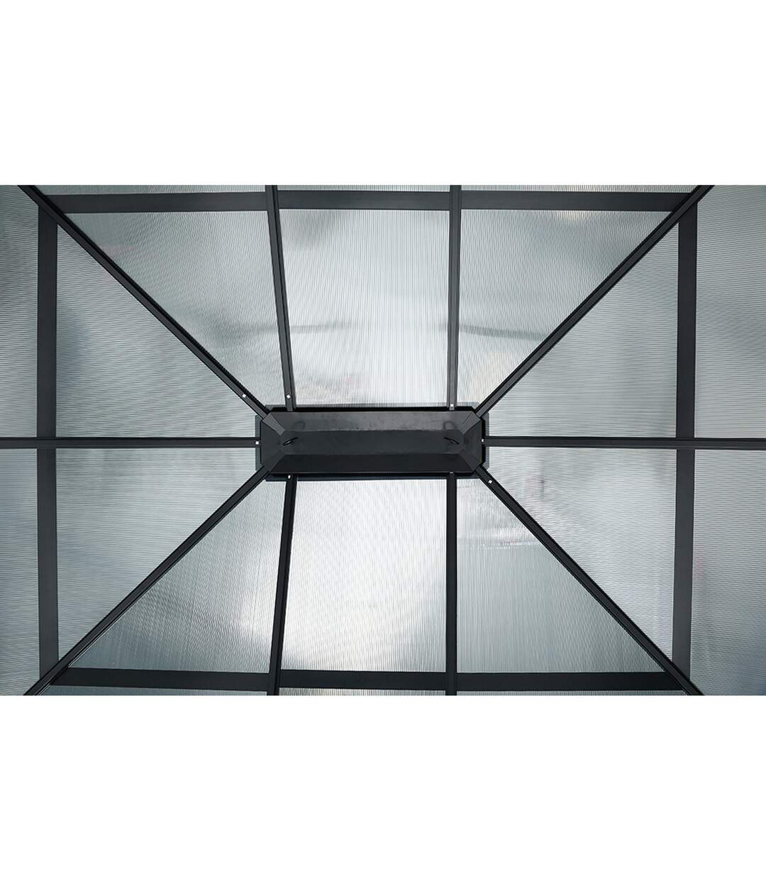 Tonnelle Belize - 3,6 x 3 m - Polycarbonate