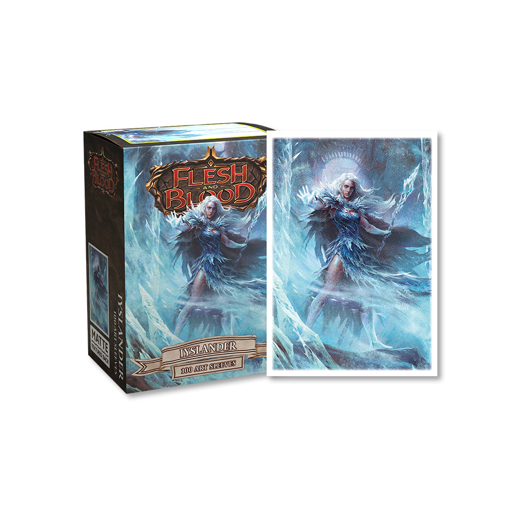 Dragon Shield - 100 Flesh & Blood Matte Art Sleeves - Lyslander