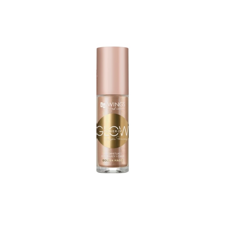 AA Wings of Color Power of Glow Flüssiger Gesichtsaufheller Golden Magic 30 ml