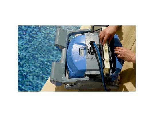 DOLPHIN - Robot piscine Robot electrique de piscine fond, parois et ligne d'eau avec...