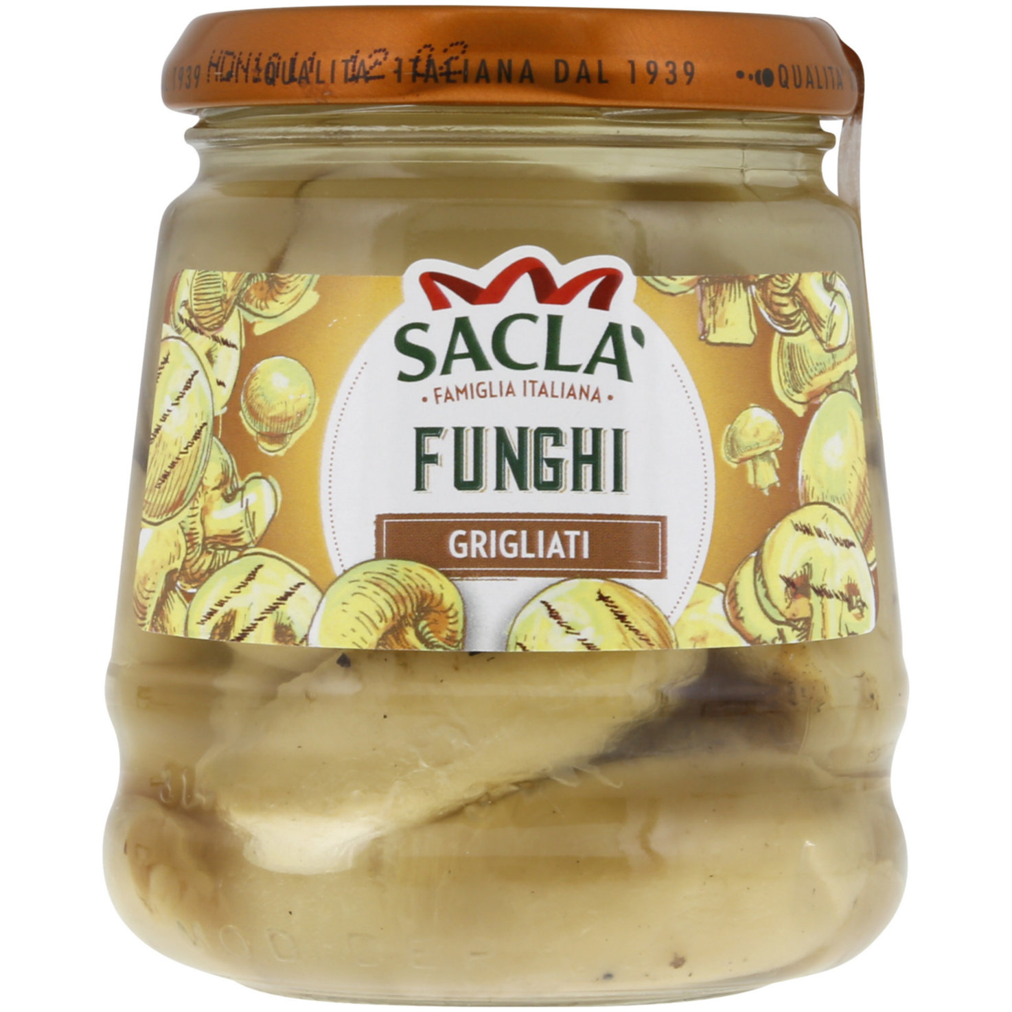 Saclà Champignons gegrillt