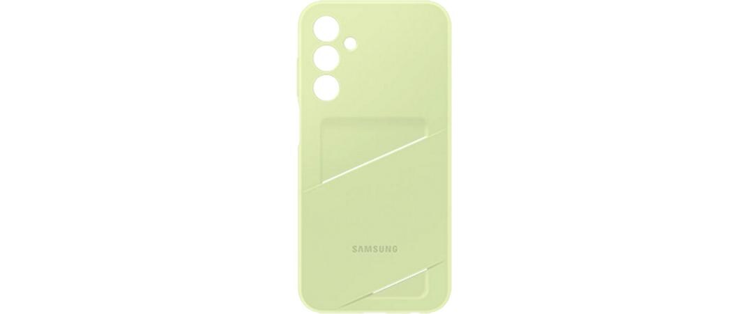 Back Cover Card Slot Galaxy A25 5G GrünSchlanke Schutzhülle mit Kartenfach für das Samsung Galaxy A25 5G