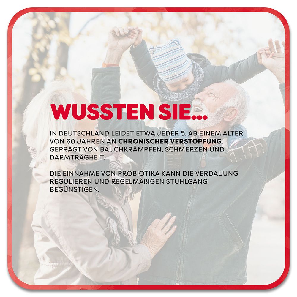 Lactobact 60plus - Darmsanierung ab 60 Jahren