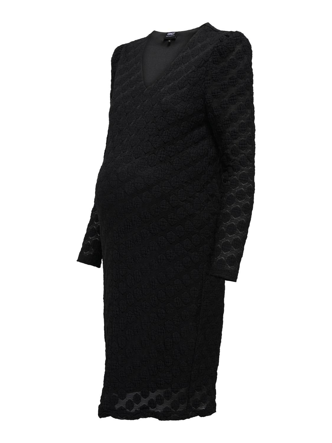 OLMRIE Kurzes Kleid Black