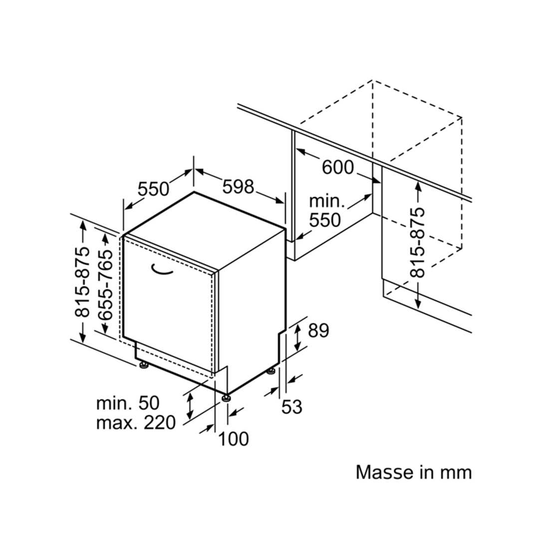 Bosch SMH6ZCX42E Geschirrspüler vollintegriert
