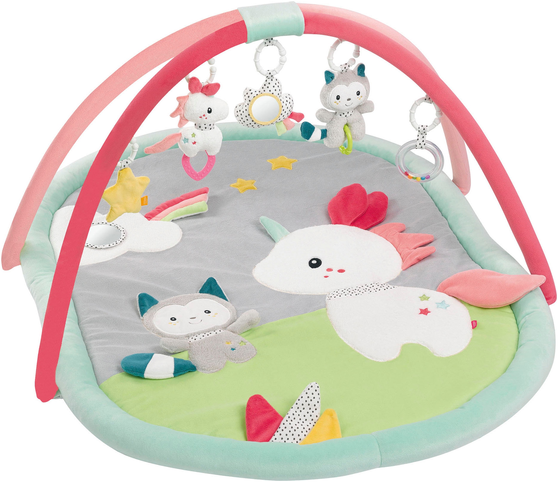 Fehn Spielbogen »Aiko & Yuki, 3-D-Activity-Decke« mit Krabbeldecke