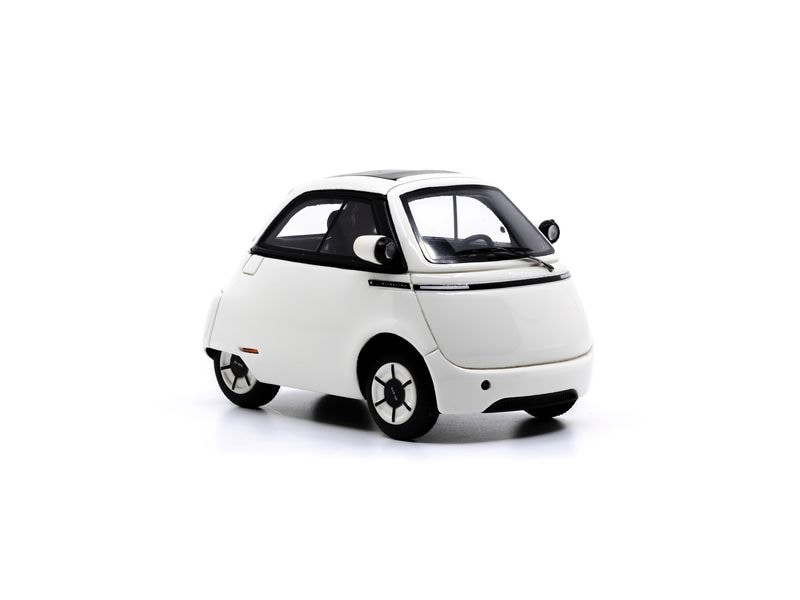 ACE PKW Microlino Urban santorini 1:43 Kompakter Roller in elegantem Weiss