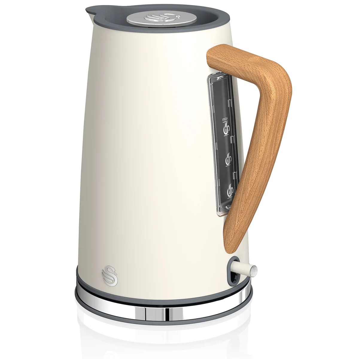 Bouilloire électrique 1,7L Ultra Rapide Sans Fil Design Moderne Nordic