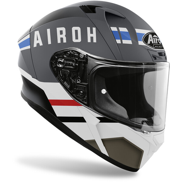 Airoh - Casque Valor Craft Gris Mat / Blanc