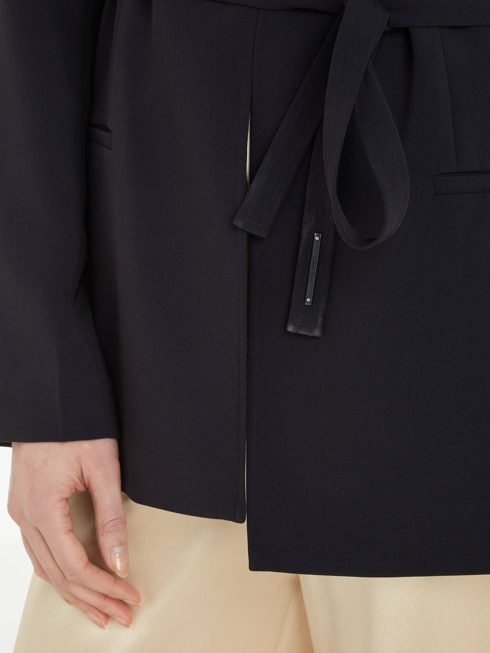 CALVIN KLEIN| Damen Jacke STRUCTURE TWILL BLAZER