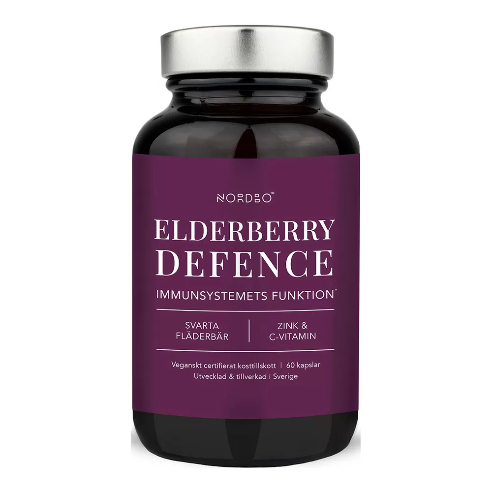 NORDBO Elderberry Defence - 60 kaps.