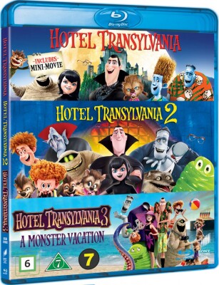 Hotel Transylvania 1-3 - Blu-Ray