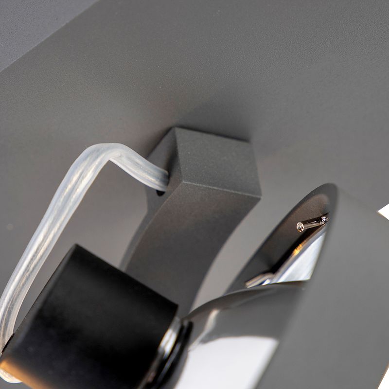 Design spot grijs verstelbaar 3-lichts - Go