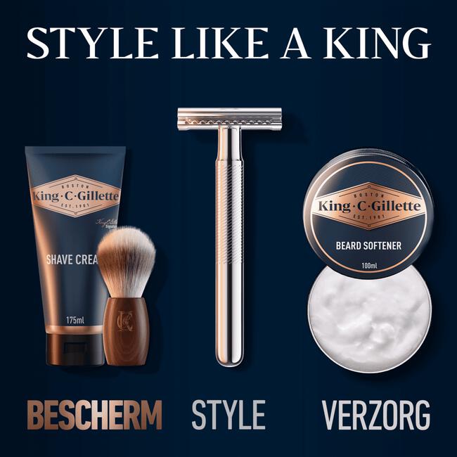 King C. Gillette Scheercrème 175 ML