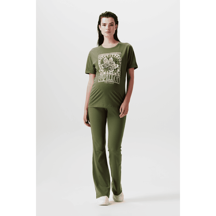 SUPERMOM Casual Hose flared Avebury Olivine