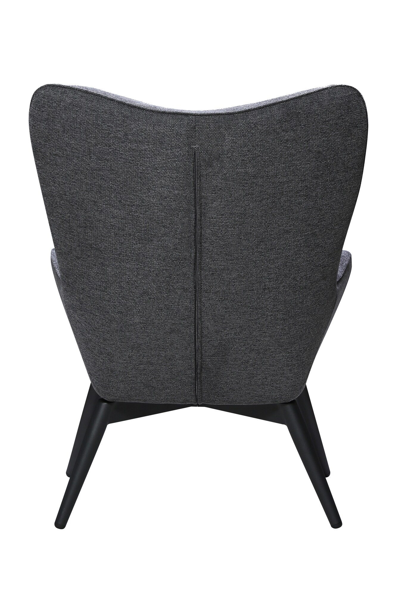 Sessel Dunkelgrau Strukturstoff Relaxsessel Polstersessel Loungesessel