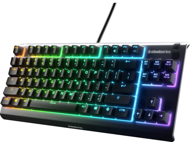 SteelSeries Apex 3 tenkeyless gaming-tastatur (Nordisk layout)