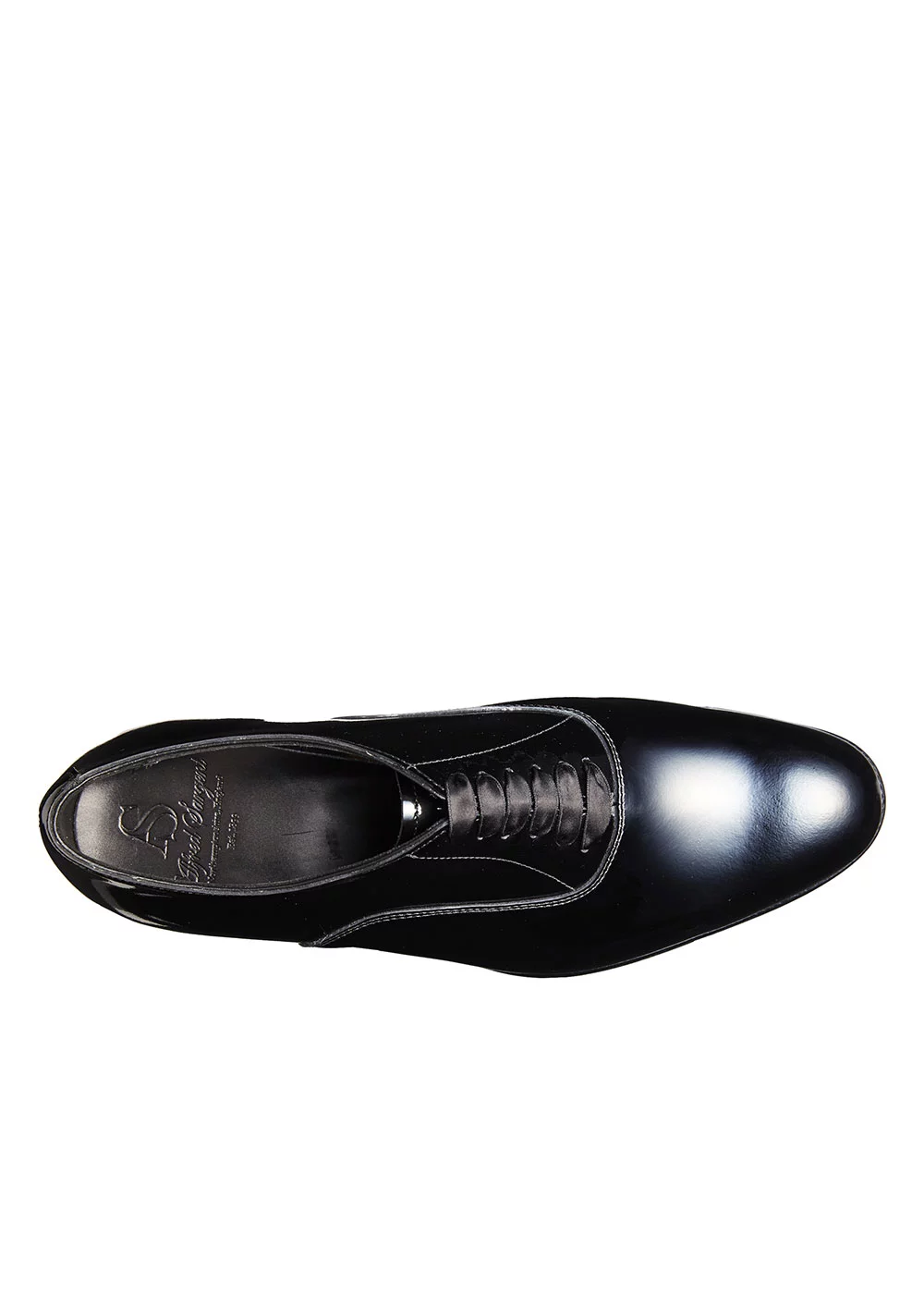 RICHELIEU OSCAR CUIR VERNIS NOIR