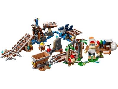 LEGO Uitbreidingsset: Diddy Kongs mijnwagenrit (71425)