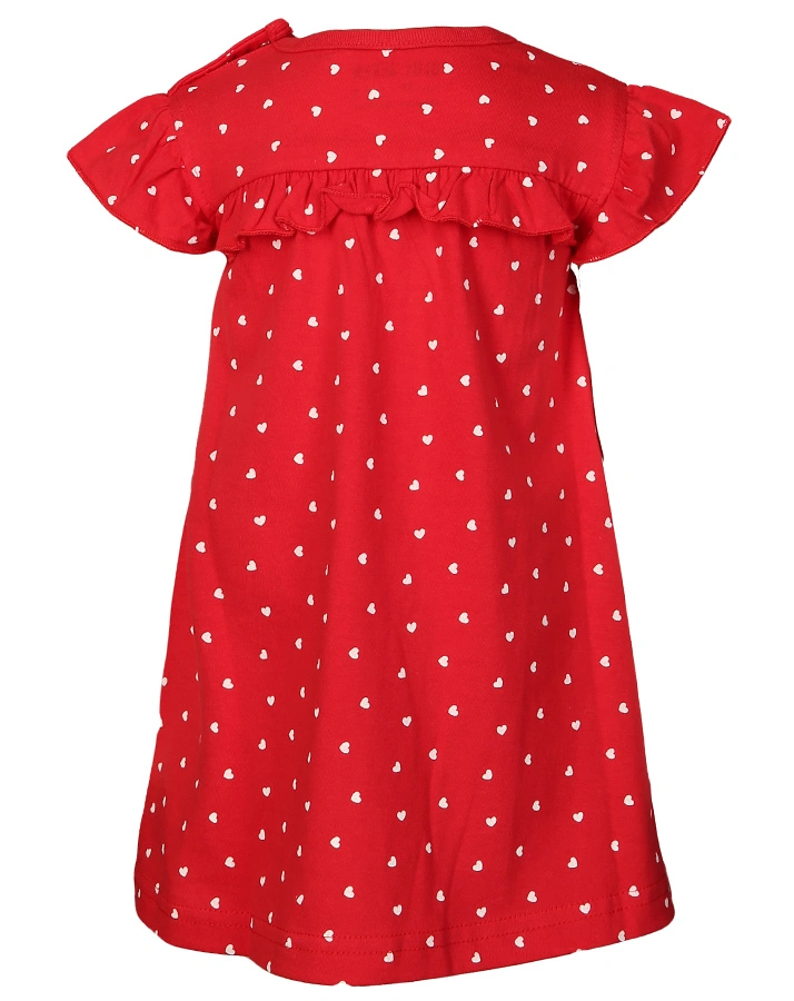 Kleid LIFE IS FLOWERFUL in rot