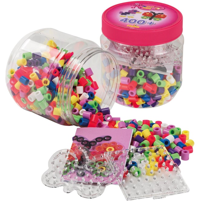 Hama - Bügelperlen Maxi - 400 Perlen - pink