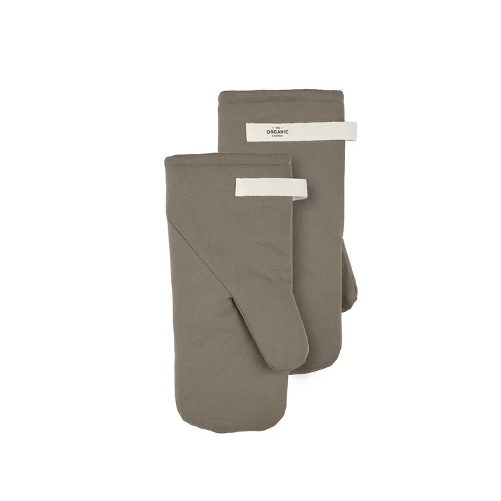 The Organic Company - Ofenhandschuhe, clay (2er-Set)