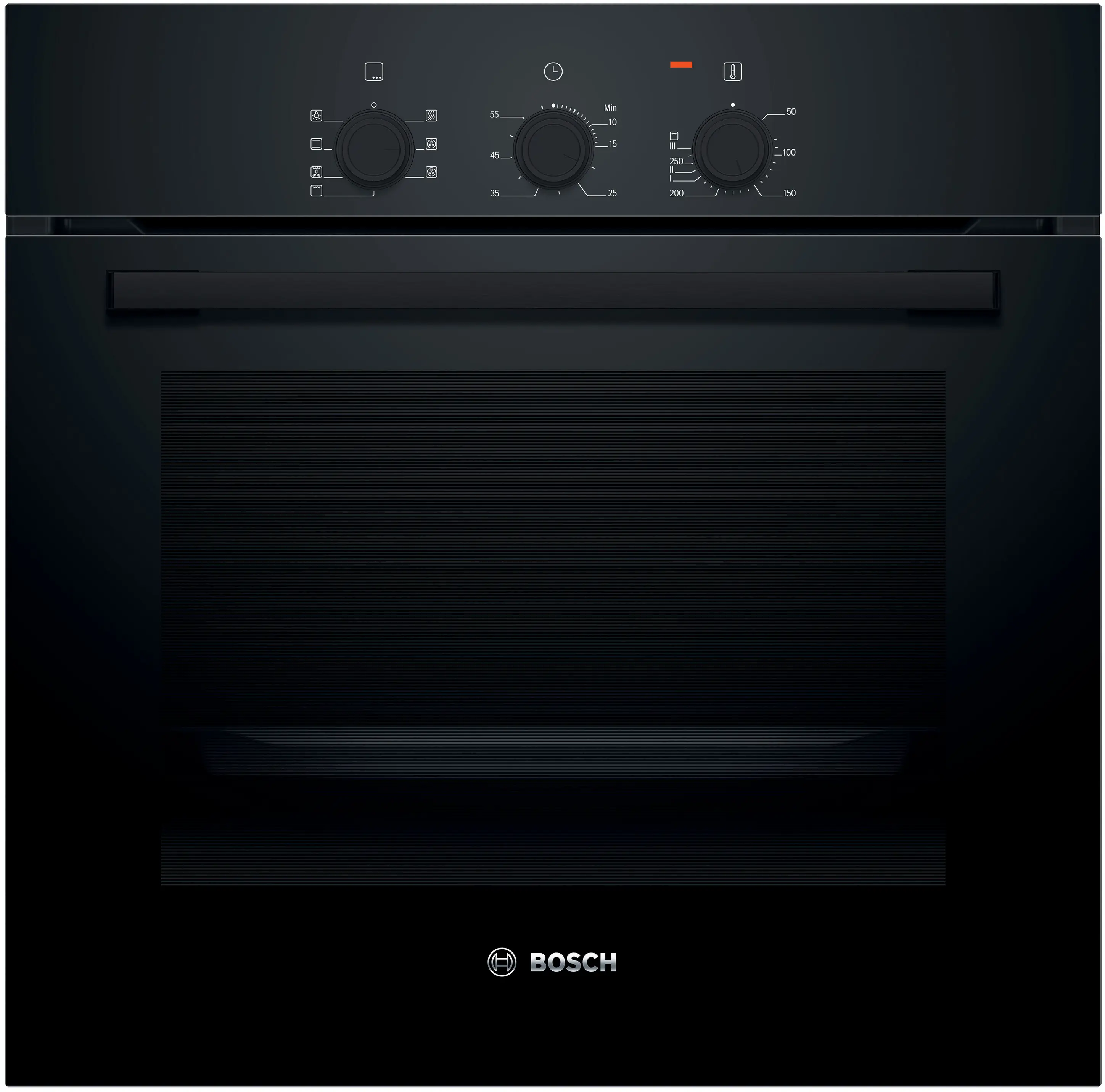 Serie 2 Bakoven 60 x 60 cm Zwart