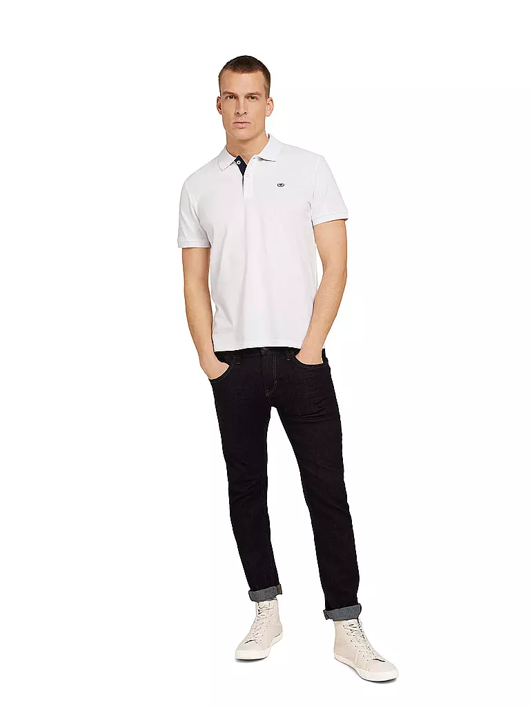 TOM TAILOR Poloshirt weiss