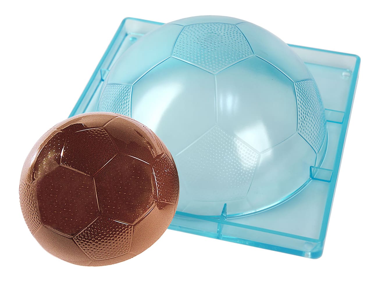 Moule chocolat - ballon de foot - Ø 22 cm