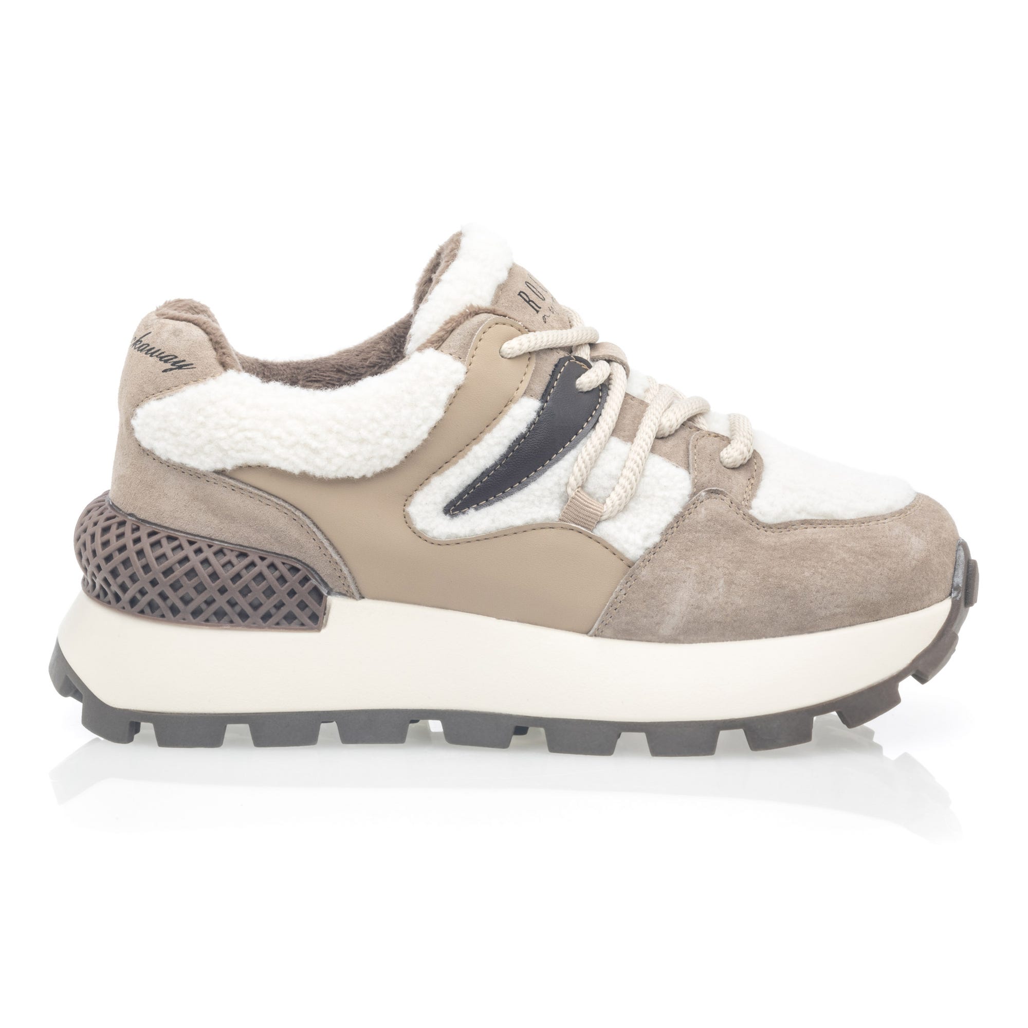 Baskets basses Femme beige