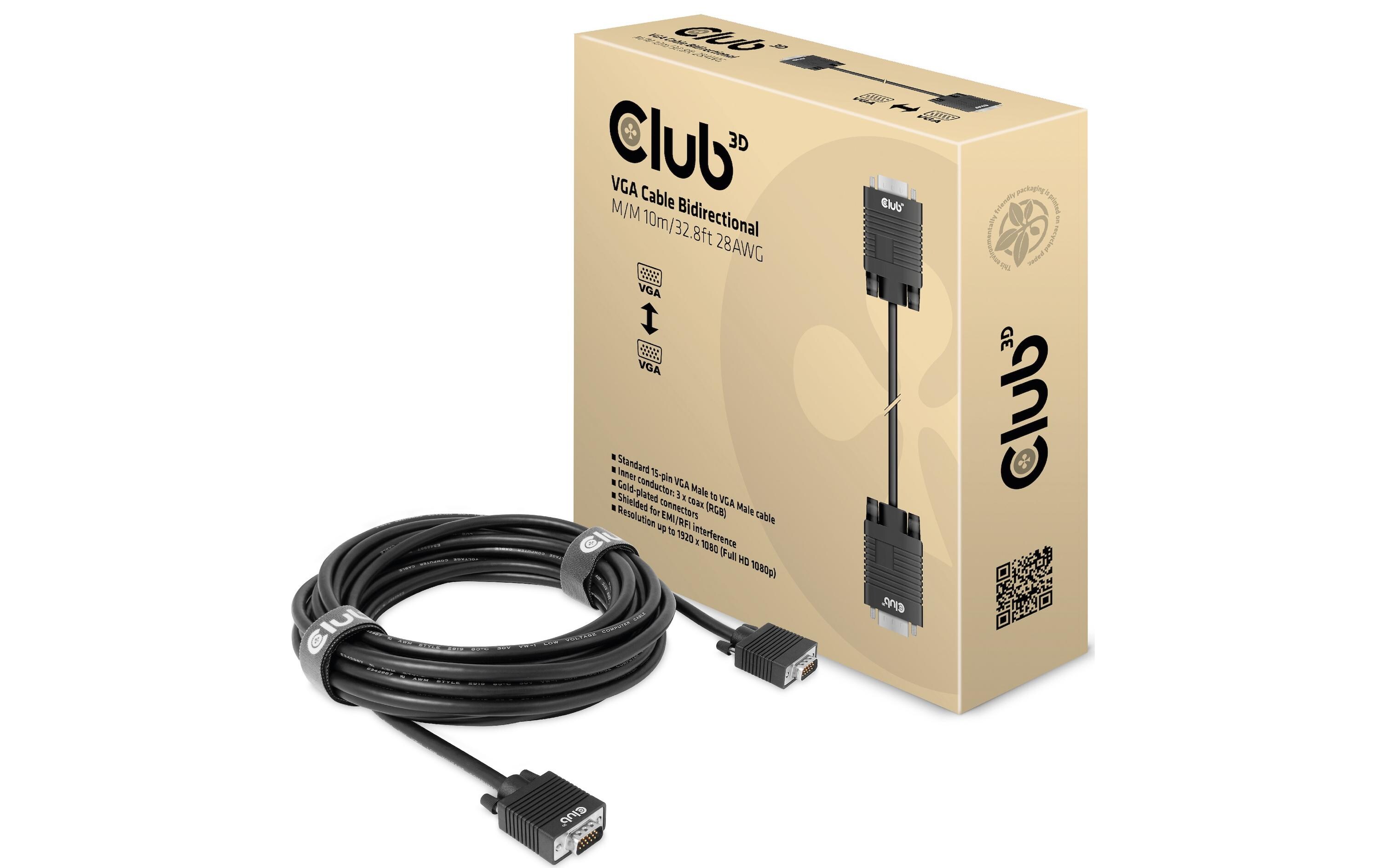 Kabel CAC-1710 VGA - VGA, 10 mBidirektionales VGA-Kabel