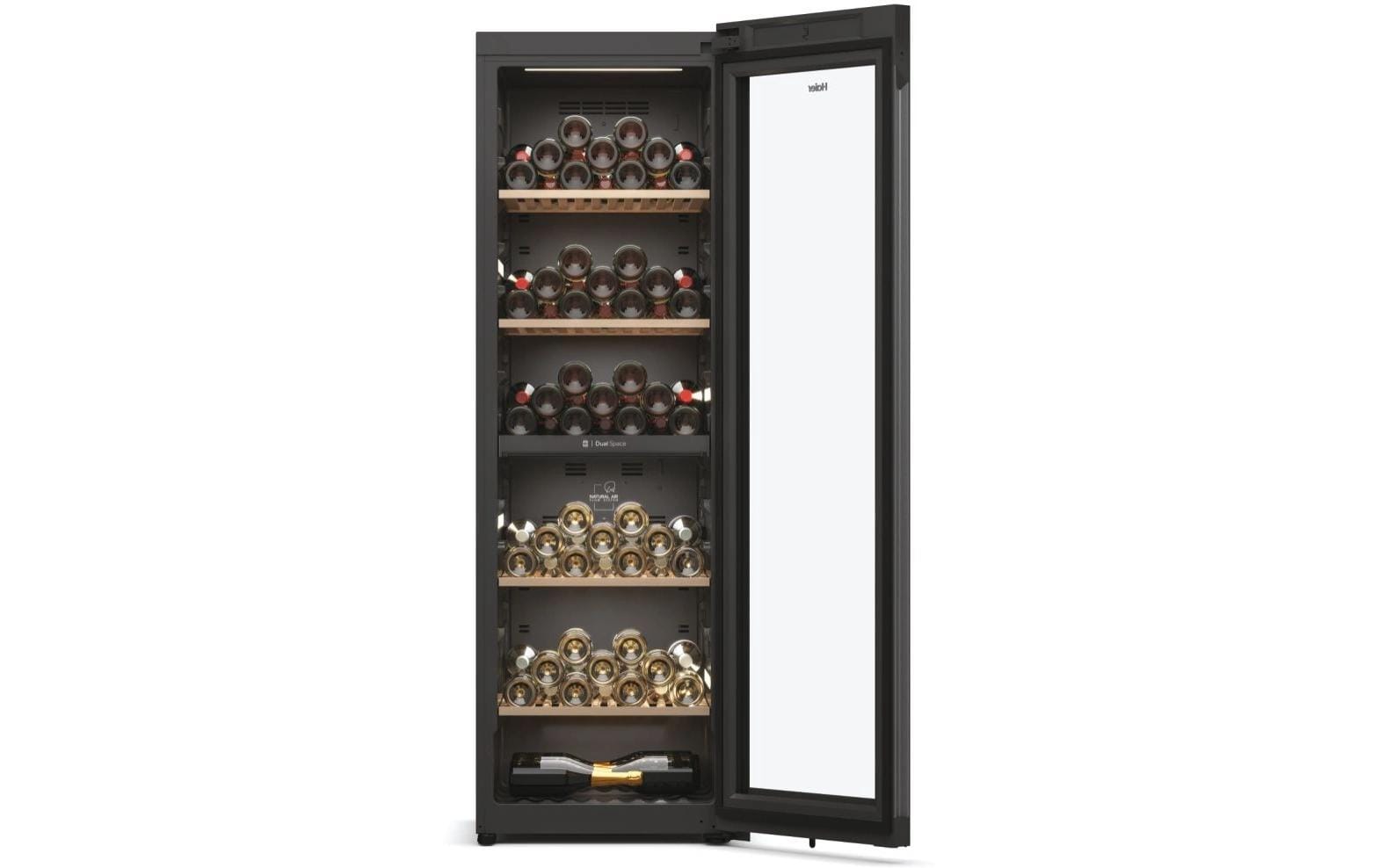 Weinklimaschrank HWS236GDEH1 Schwarz, Rechts, Wechselbar<br>Weinkühlschrank