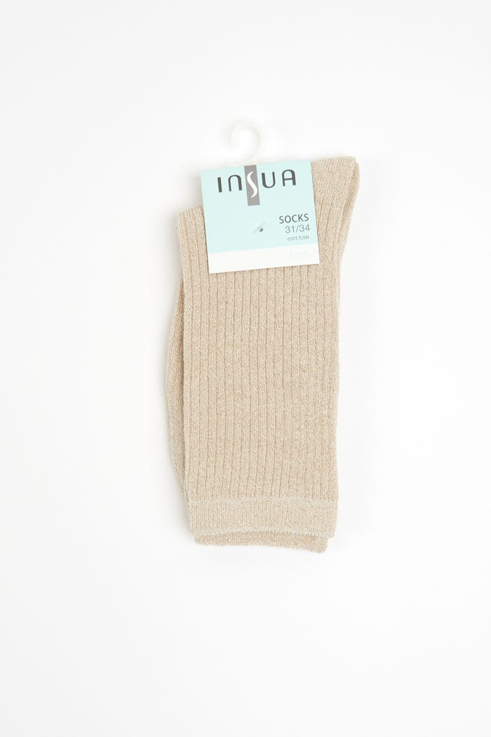 inSua-Kids sokken rib lurex effen - inSua