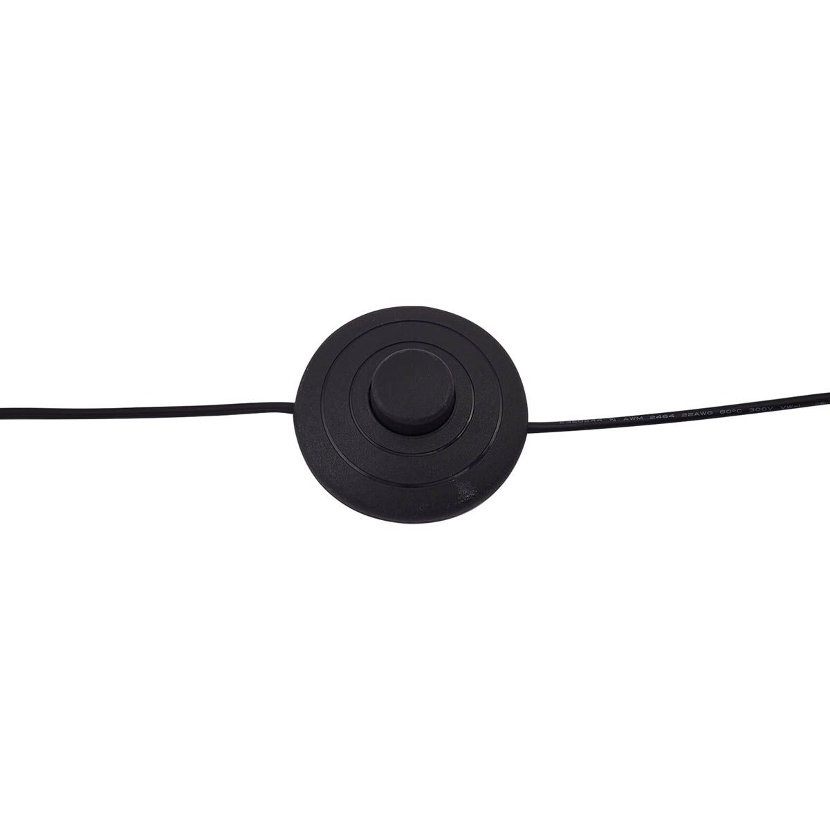 Design vloerlamp zwart met wit incl. LED - Nea