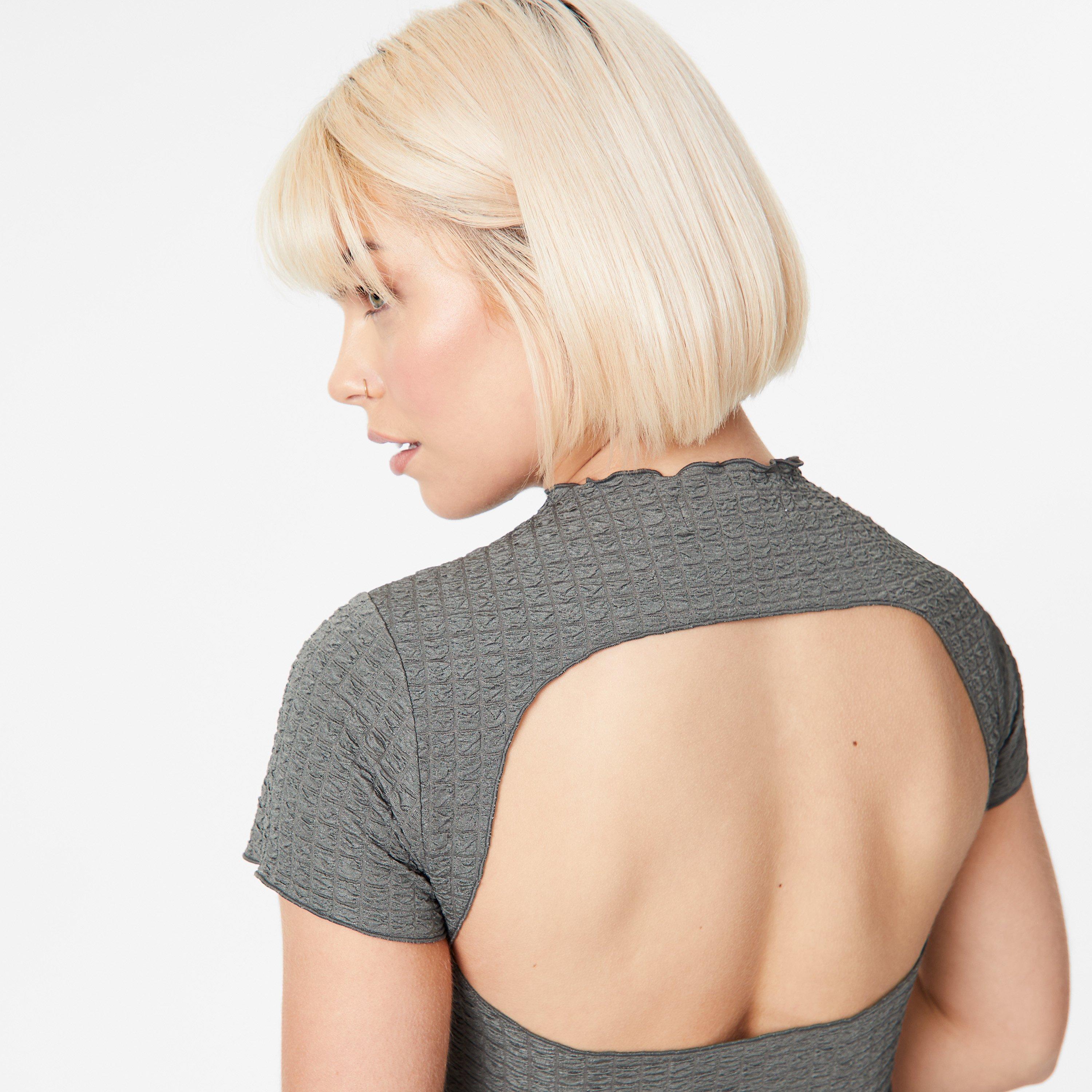 Jack Wills JW Textured Open Back Top
