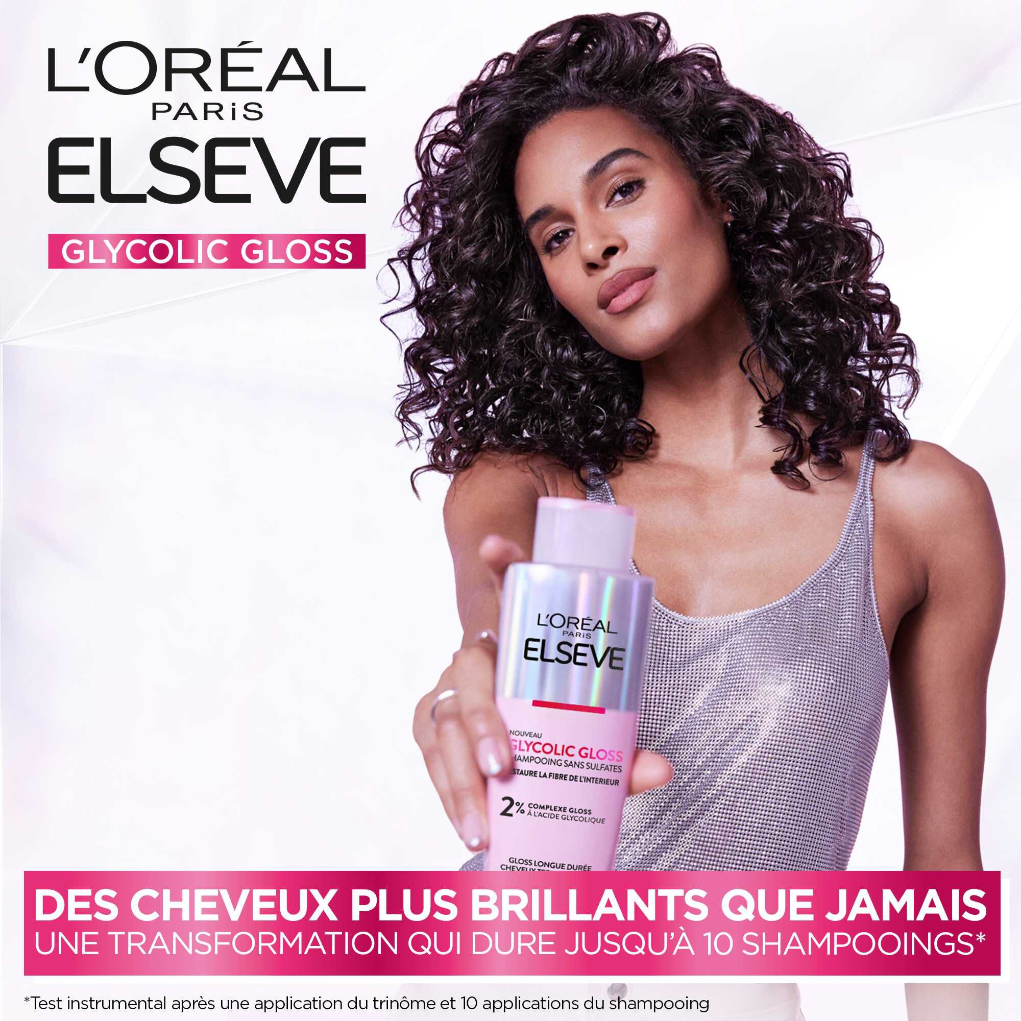 Elseve Glycolic Gloss Shampooing Gloss Sans Sulfates - L'Oréal Paris