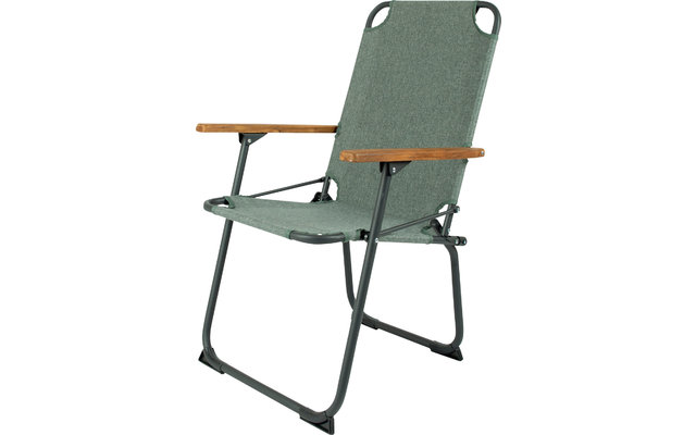 Bo-Camp Bushwick  M Industrial Campingstuhl mit Bambusarmlehnen